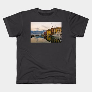 Malcesine in North East Italy Kids T-Shirt